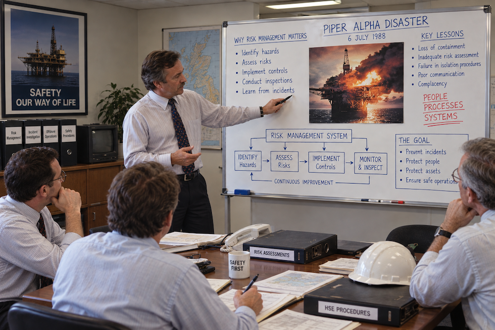 An operational challenge becomes the starting point for a connected safety system